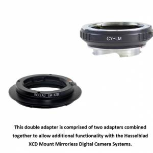 Contax / Yashica (CY) SLR Lens And Leica M Lens To Hasselblad XCD 組合接環
