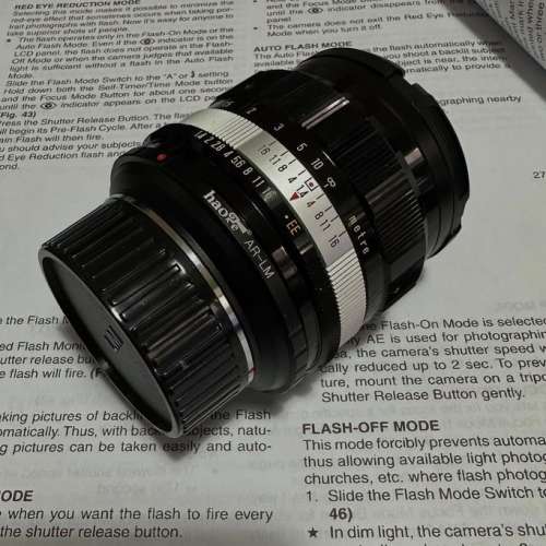 Repair Cost Checking For Konica Hexanon AR 57mm f/1.4 (EE) Lens Crash 抹鏡、光...