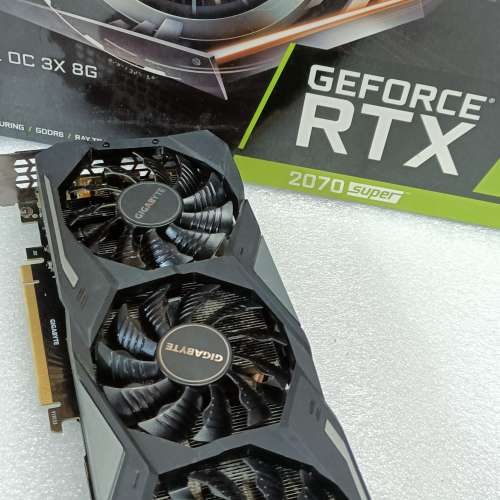 Gigabyte RTX™ 2070 super windforce 3 OC 8G