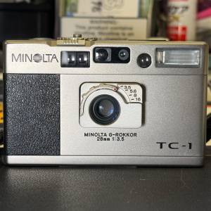 勁新靜 機仔 MINOLTA TC-1 + 原裝套
