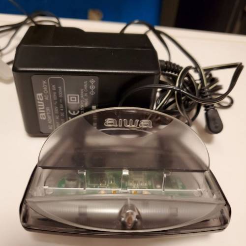 Aiwa AM-HX100 MD機 (鈦金屬藍色)