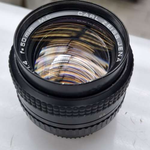 PRAKTICAR CARL ZEISS JENA 50MM F1.4 MC PB MOUNT
