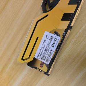 二手 GeiL EVO FORZA Yellow DDR4 2400 C16 8GB x4