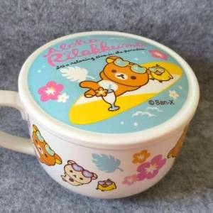 90%NEW 2013 鴻福堂 Rilakkuma 鬆弛熊 陶瓷碗