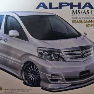 Aoshima Toyota Alphard MS/AS Custom 1/24拼裝模型