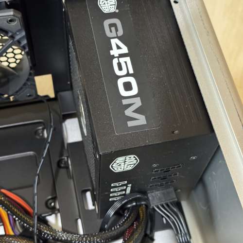 ITX 機箱+ 450W火牛 + 風扇x2