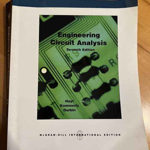 大專參考書 Engineering Circuit Analysis