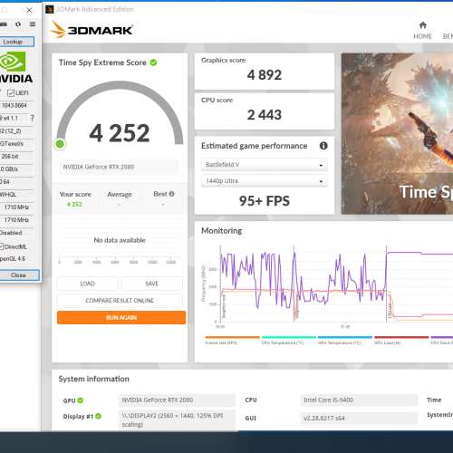 Asus DUAL RTX2080 8GB