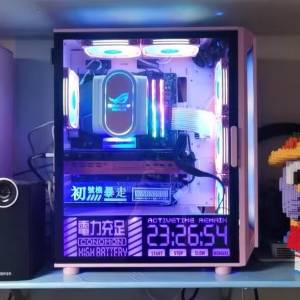 第 10 代 Intel® Core™ i7 處理器 台式水冷電競RGB 電腦主機，高配16G 記憶體，4G...