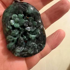 翡翠玉石A貨 喜上眉梢