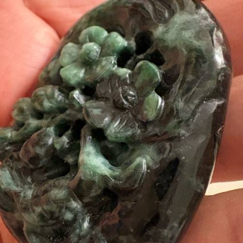 翡翠玉石A貨 喜上眉梢