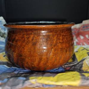 日本大正時期大通燒抹茶碗