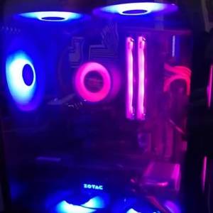 第 10代 Intel® Core™ i7 電競水冷RGB電腦主機，Samsung 三星 870 EVO 2.5" 2TB ...