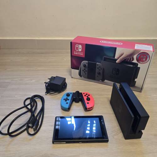 Nintendo Switch 舊版, 連手制, Ring Fit環及2隻game