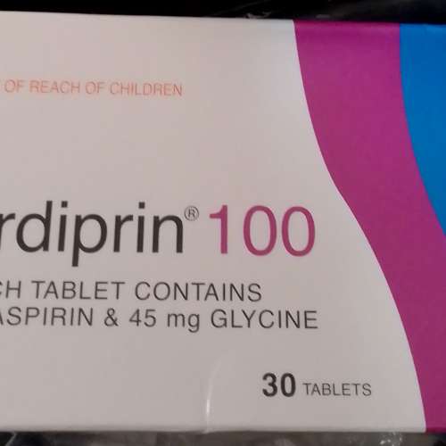 Cardiprin（阿司匹林）100 毫克片剂 30 片, 到期日2025年6月