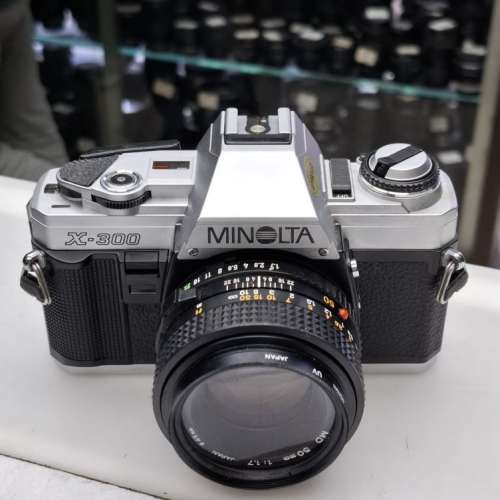 MINOLTA X-300 + MD 50MM F1.7 全正常