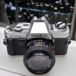 MINOLTA X-300 + MD 50MM F1.7 全正常