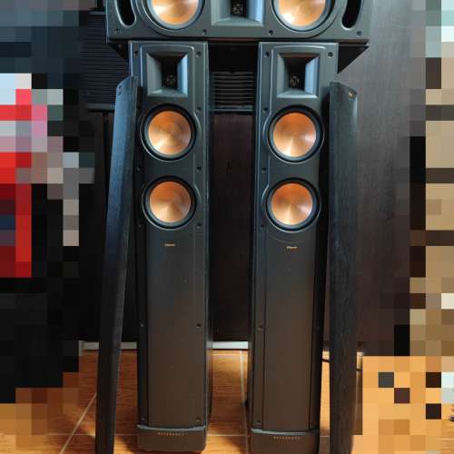 klipsch 中置+前置喇叭