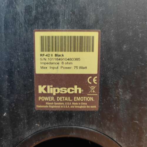 klipsch 中置+前置喇叭