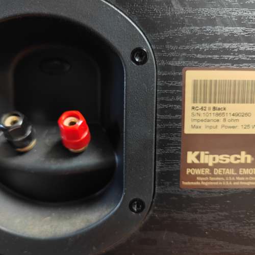 klipsch 中置+前置喇叭