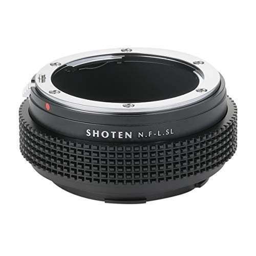 SHOTEN Nikon F Mount D/SLR Lens To L-Mount Alliance Mirrorless Cameras (金屬...