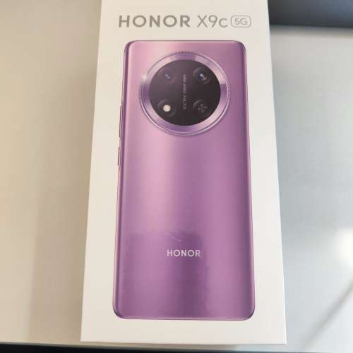 出售全新未用紫色HONOR X9C。