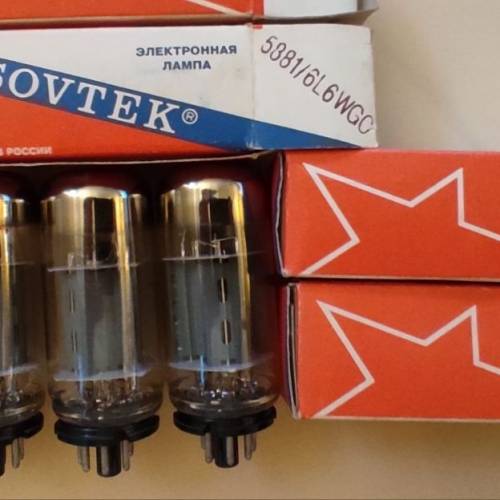 Sovtek 5881 / 6L6 x4 pieces