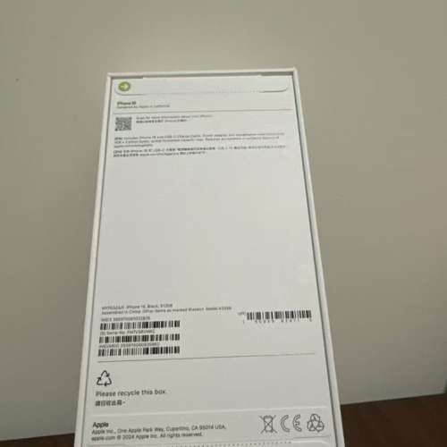 IPHONE 16 黑色 512GB