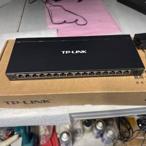 全新 tp link以太网交换机 TL-SF1016K  有盒 99新,有2台
