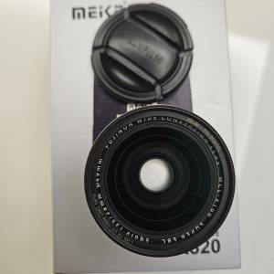 Fujifilm wcl-x100 wide conversion lens 銀色 有前後蓋 x100t x100f x100v