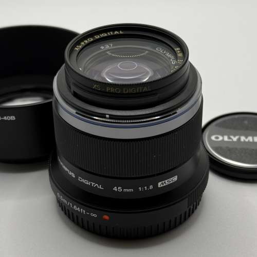 Olympus MZD ED 45mm f/1.8 (Black)