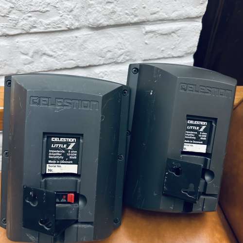 出售celestion little 1 後置喇叭一對，100%正常，外觀約80%新，有意請pm我，謝謝