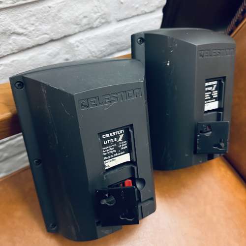 出售celestion little 1 後置喇叭一對，100%正常，外觀約80%新，有意請pm我，謝謝