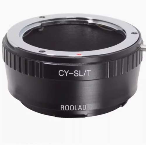 Roolad Lens Mount Adapter - Contax / Yashica (CY) SLR Lens To Leica L-Mount
