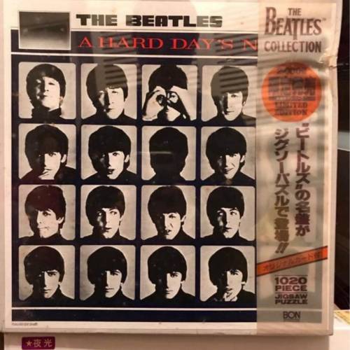 全新日本限量絕版the beatles 1020 塊砌圖 （每盒有限量號碼在盒 ）每盒$3000 made...
