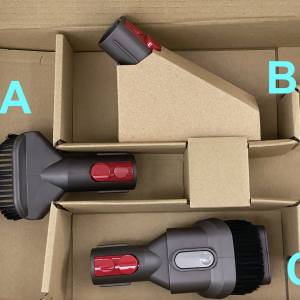Dyson 2025 全新 原廠 配件 吸頭 Each $100 - 三件裝 $250