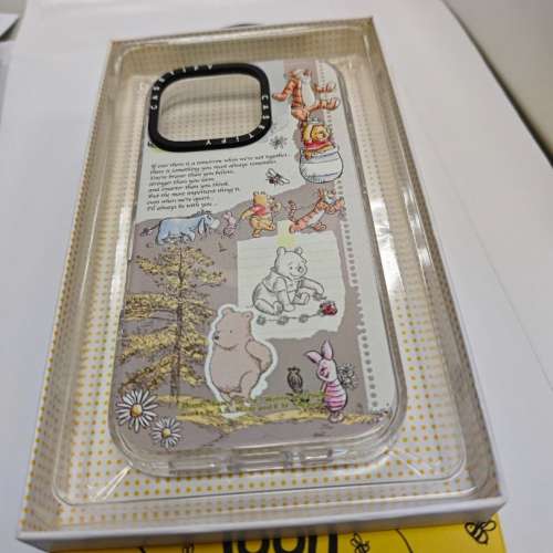 Casetify iPhone 16 Pro Winnie the pooh 透明手機殼 MagSafe