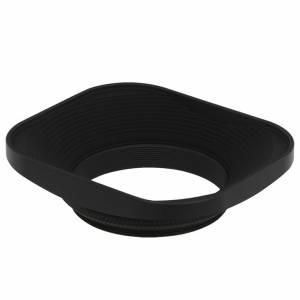 LH-LC43B 43mm Square Metal Screw-in Mount Lens Hood  Canon EF-M 28mm f/3.5