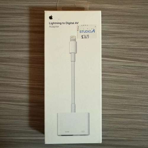 出售︰Apple Lightning to Digital AV