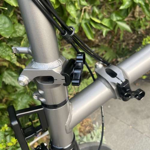 2025 最新款超輕版 ACEOFFIX C5 5速 / 7速 碳前叉鋁合金折叠車 送前後蛙燈叮叮