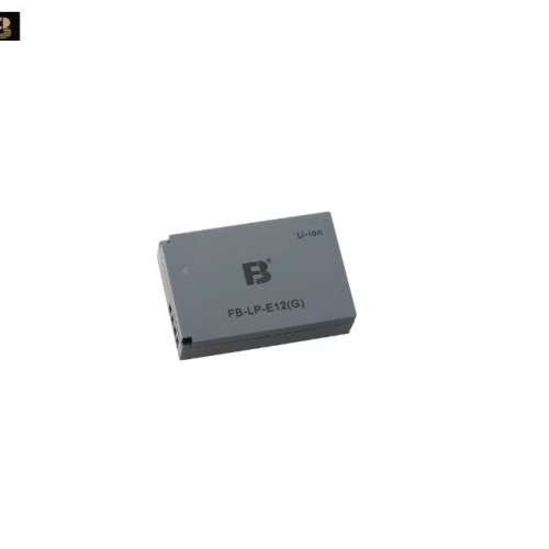 FB灃標 LP-E12 Lithium-Ion Battery Pack With Charger 代用鋰電池連充電機 (750mAh)