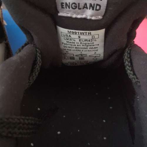 全新 New balance  M991Wtr  Made in England