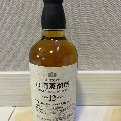 山崎12年 「渡邊美樹 」版本660ml