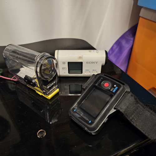 Sony AS100v+防水殼+Live view手錶