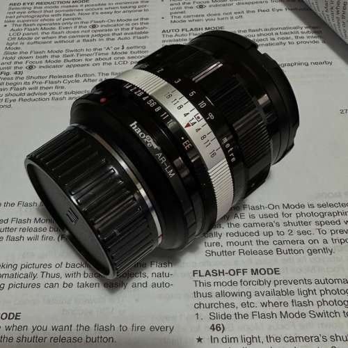 Repair Cost Checking For Konica Hexanon AR 57mm f/1.4 (EE) Lens Cleaning 抹鏡清...