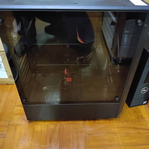 Phanteks 玻璃則板ATX 機箱 + acbel 550w 火牛