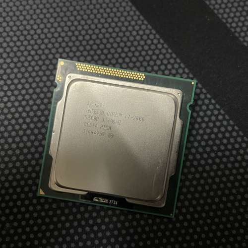 i7-2600 3.40 GHz 4核心 LGA1155 DDR3