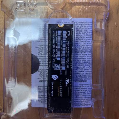 WD Black SN850 2TB nvme pcie 4.0 ssd