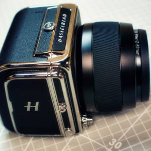 Hasselblad 907X 50C + Leather case with 3X magnifier + TTArtisan 90mm F1.25