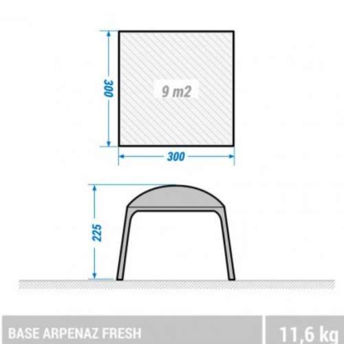 迪卡儂帳幕 Decathlon QUECHUA